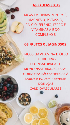 FRUTAS E FRUTOS SECOS